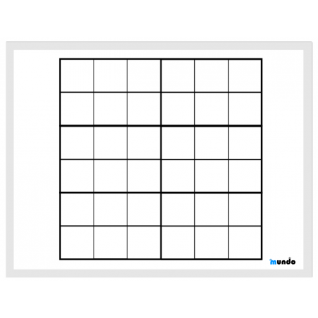Plansza do sudoku 6 x 6
