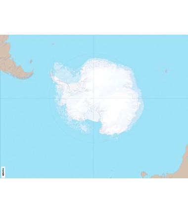 Antarktyda - 50 x 65 cm